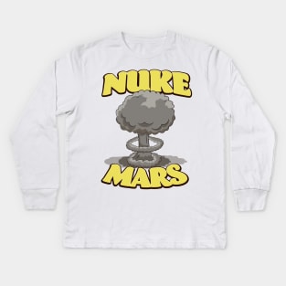 Nuke Mars Kids Long Sleeve T-Shirt